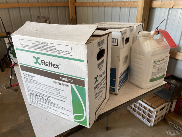 (3) cases of new farm chemicals